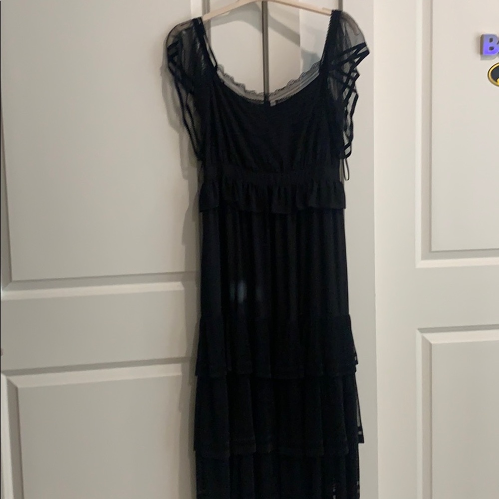 Vintage look black dress